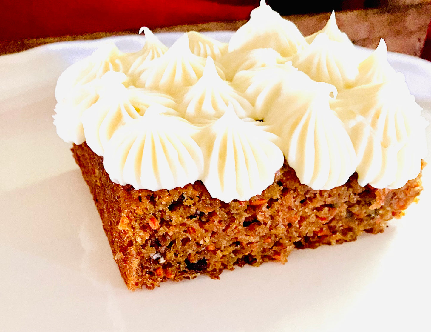 Carrot Cake Slice