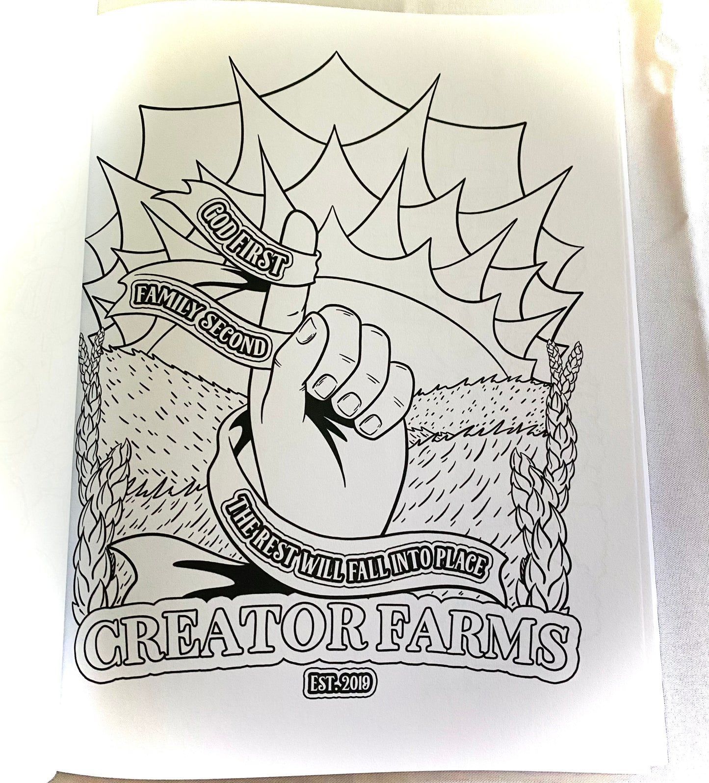 Summer Coloring Adventure With Creator Farms
