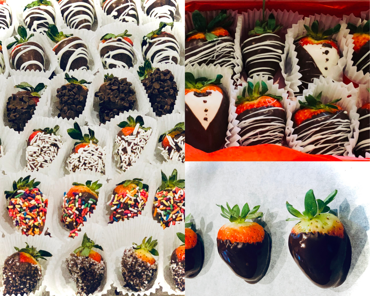 Mothers Day Chocolate-Dipped Strawberries Kenosha HarborMarket Pickup 5/10/2025