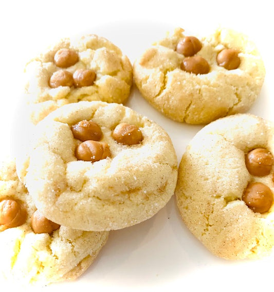 Caramel Snickerdoodle Tea-Sized Cookies (100)